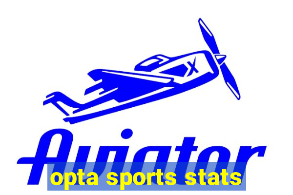 opta sports stats